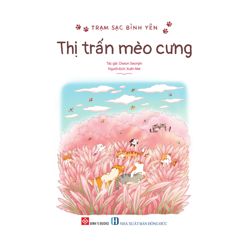 Trạm Sạc Bình Yên - Trị Trấn Mèo Cưng (Tô Màu)