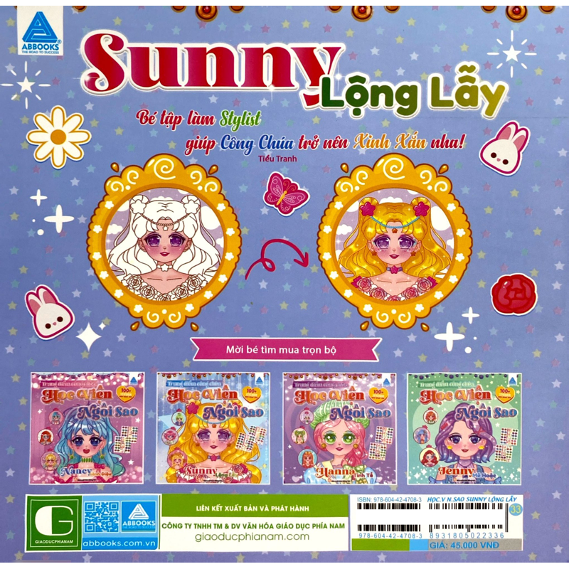 Trang Điểm Công Chúa - Học Viện Ngôi Sao - Sunny Lộng Lẫy