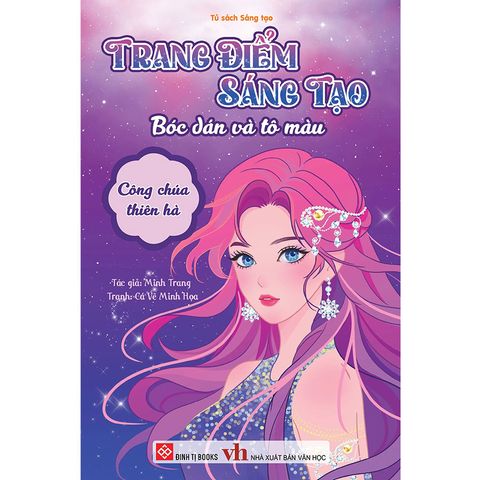 Trang Điểm Sáng Tạo - Bóc Dán và Tô Màu - Công Chúa Thiên Hà