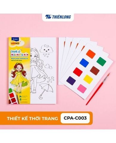 Tranh Tô Màu Nén Thiên Long Kid CPA-C003