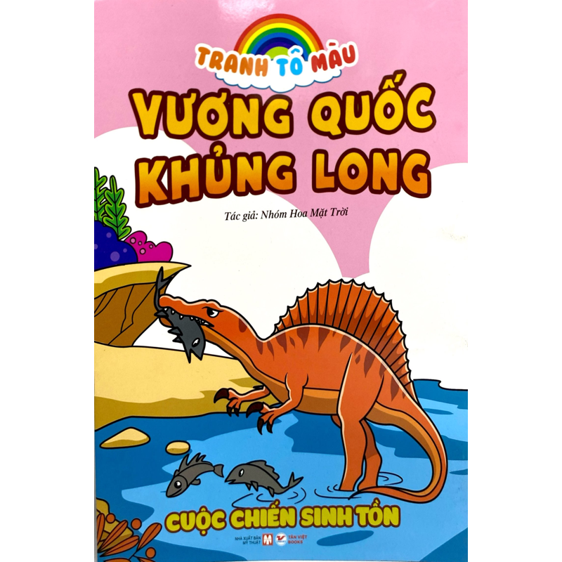 Tranh Tô Màu-Vương Quốc Khủng Long-Cuộc Chiến Sinh Tồn