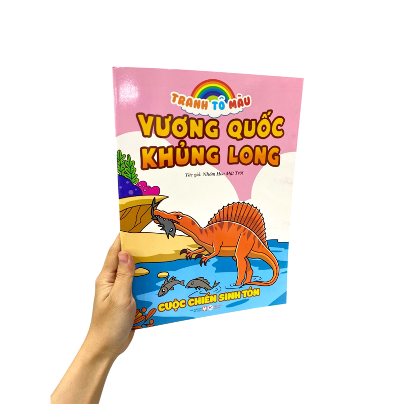 Tranh Tô Màu-Vương Quốc Khủng Long-Cuộc Chiến Sinh Tồn