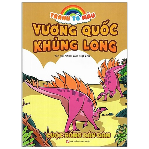 Tranh Tô Màu - Vương Quốc Khủng Long - Cuộc Sống Bầy Đàn