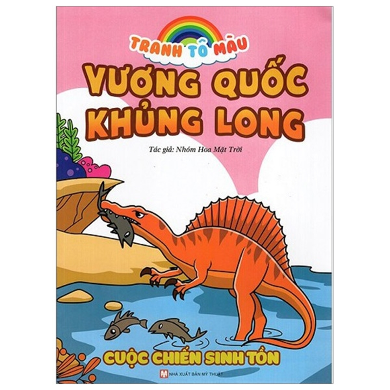 Tranh Tô Màu - Vương Quốc Khủng Long - Cuộc Sống Bầy Đàn