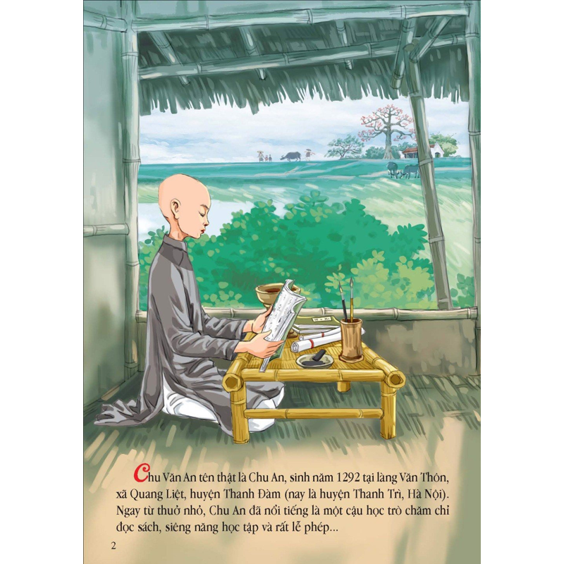 Tranh Truyện Lịch Sử Việt Nam - Chu Văn An