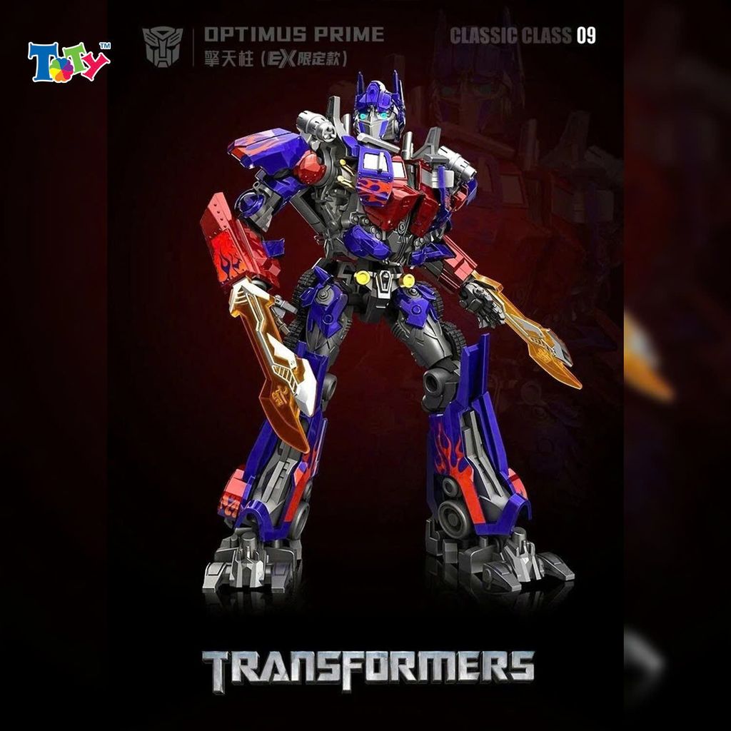 Mô Hình Trang Trí Transformers - CC - Ex Optimus Prime & Megatron - Blokees - ET45