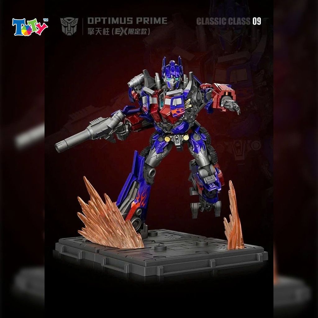 Mô Hình Trang Trí Transformers - CC - Ex Optimus Prime & Megatron - Blokees - ET45