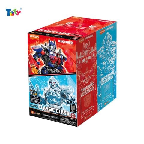 Mô Hình Trang Trí Transformers - CC - Ex Optimus Prime & Megatron - Blokees - ET45