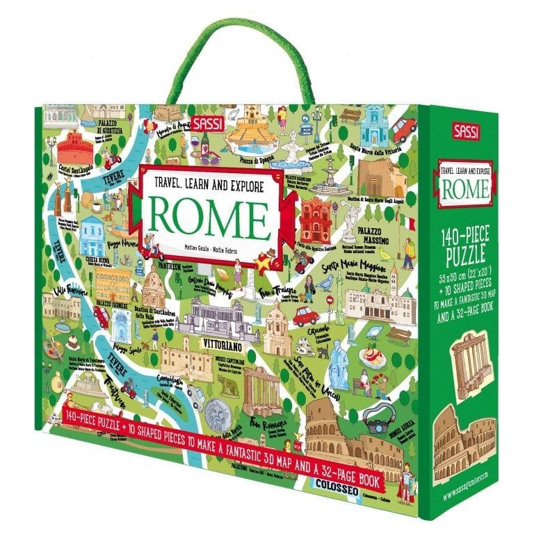 140 Pieces 3D Puzzle: Rome