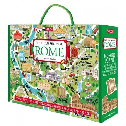 140 Pieces 3D Puzzle: Rome
