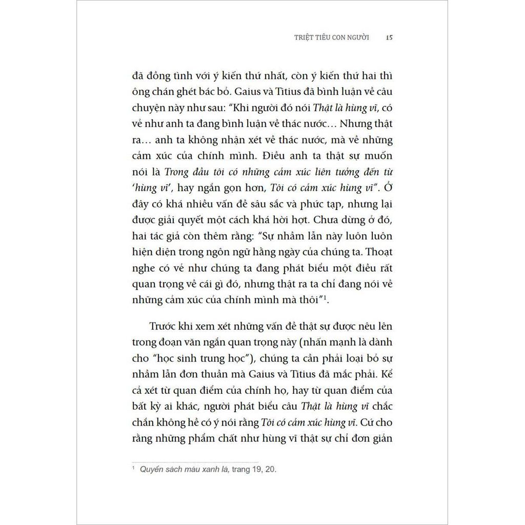 Triệt Tiêu Con Người