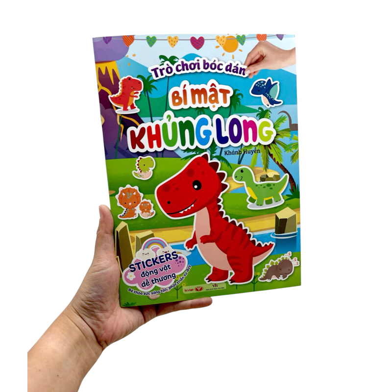 Trò Chơi Bóc Dán - Bí Mật Khủng Long