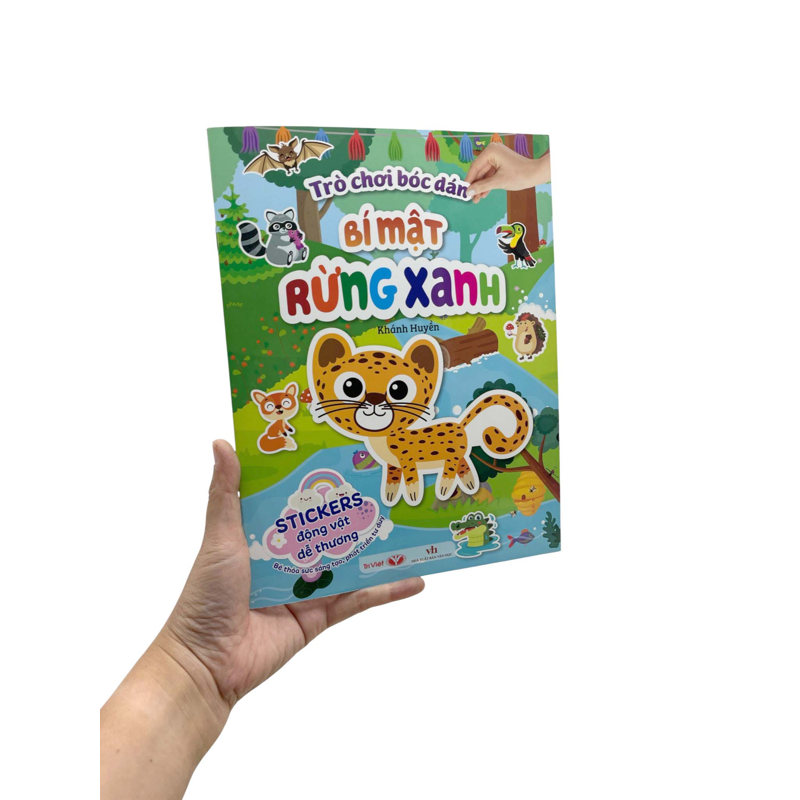 Trò Chơi Bóc Dán-Bí Mật Rừng Xanh