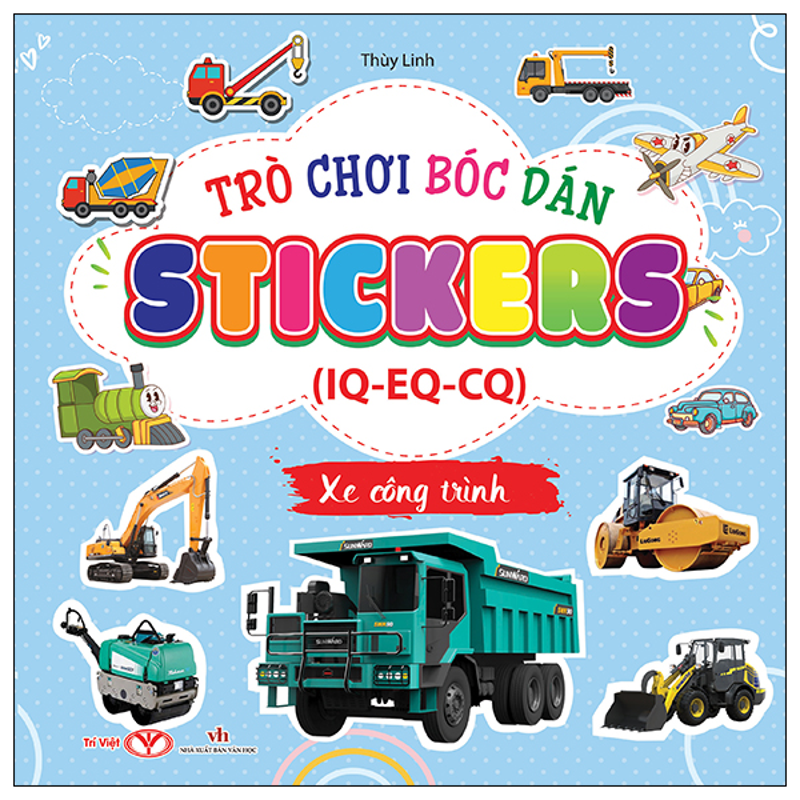Trò Chơi Bóc Dán Sticker - Xe Công Trình