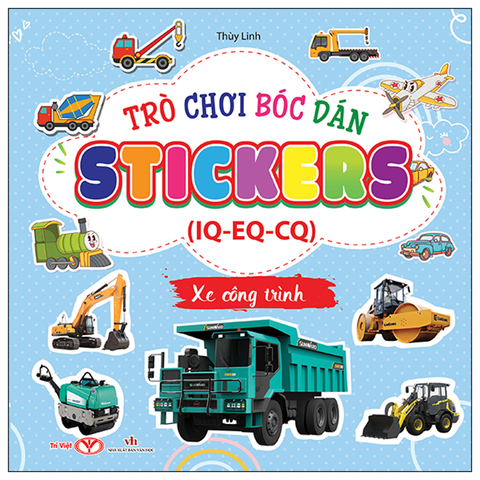 Trò Chơi Bóc Dán Sticker - Xe Công Trình