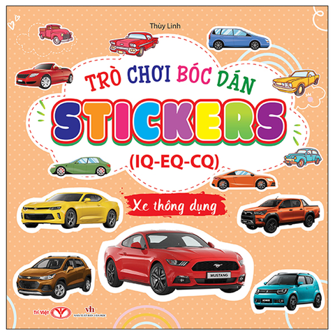 Trò Chơi Bóc Dán Sticker - Xe Thông Dụng