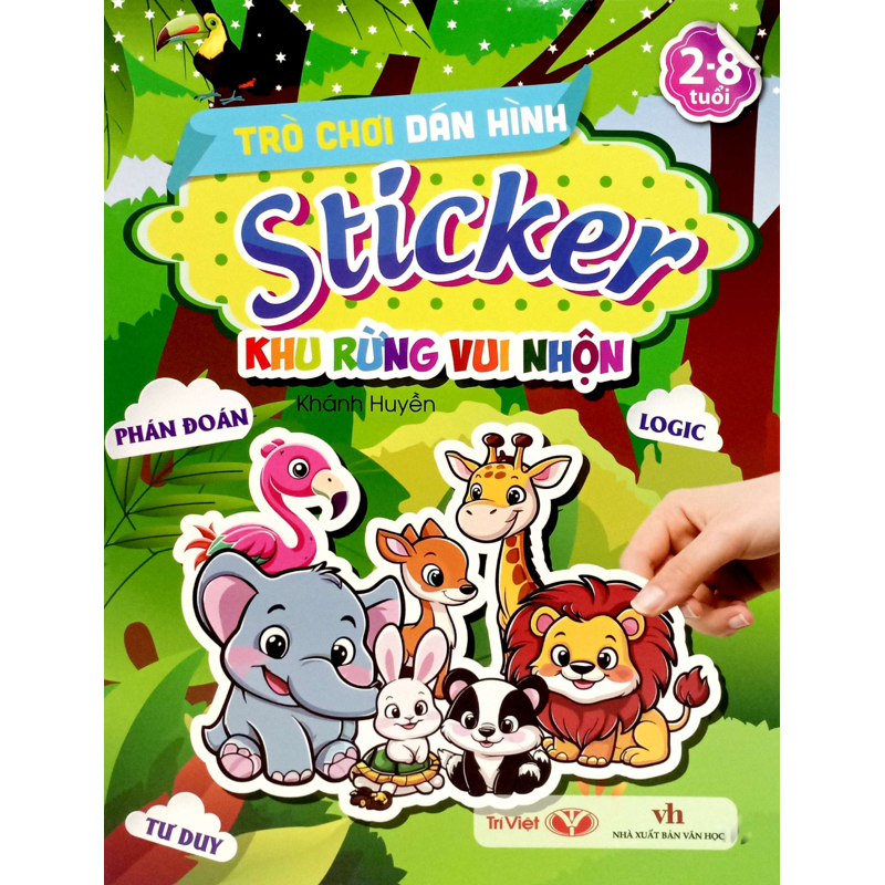 Trò Chơi Dán Hình - Khu Rừng Vui Nhộn