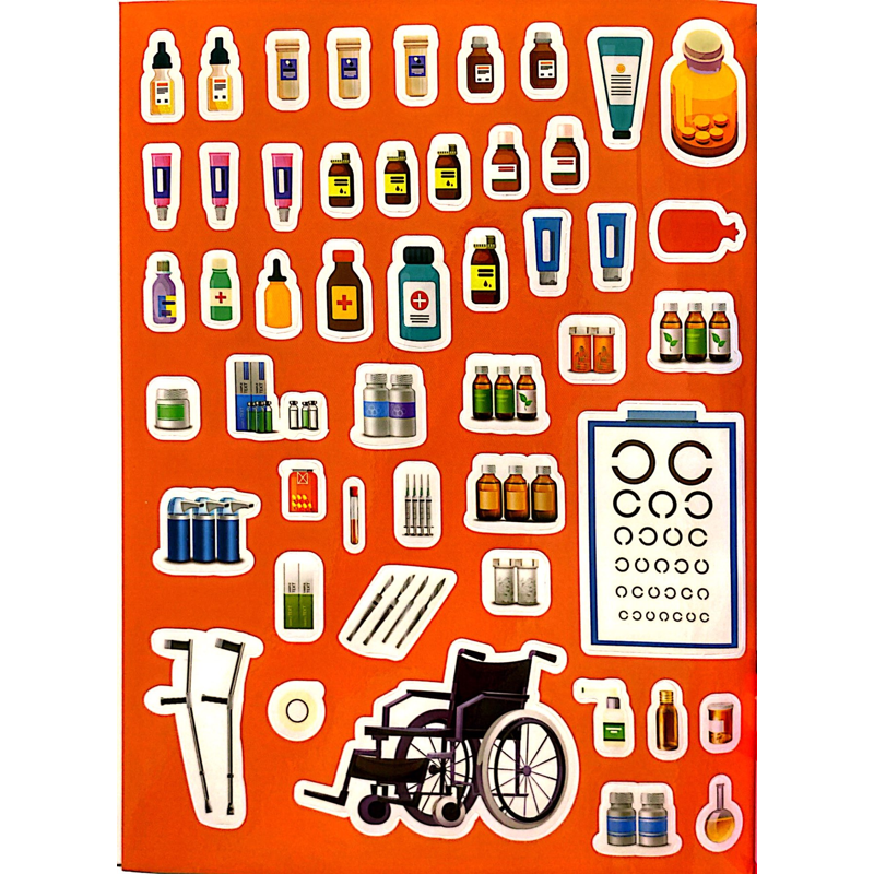 Trò Chơi Sticker - Tập Làm Bác Sĩ