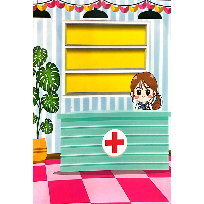 Trò Chơi Sticker - Tập Làm Bác Sĩ