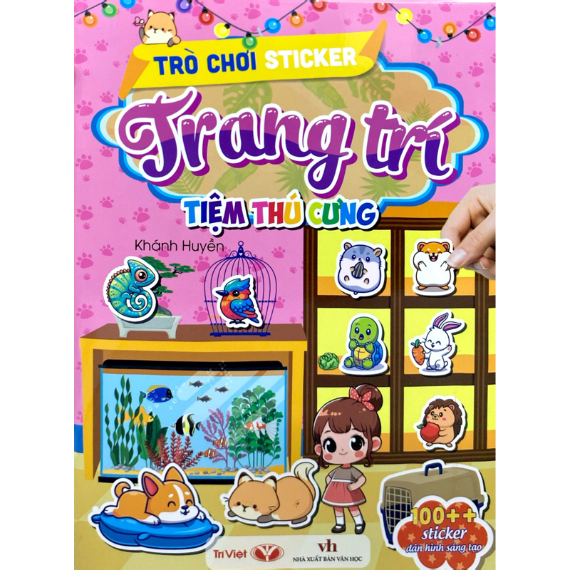 Trò Chơi Sticker - Tiệm Thú Cưng