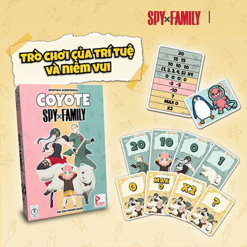 Trò Chơi Thẻ Bài Coyote Spy X Family