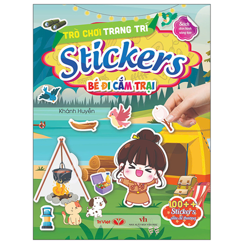 Trò Chơi Trang Trí Sticker - Bé Đi Cắm Trại