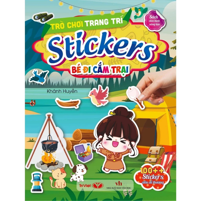 Trò Chơi Trang Trí Sticker - Bé Đi Cắm Trại