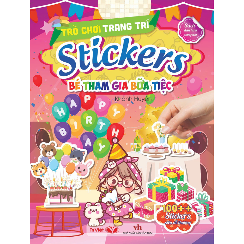 Trò Chơi Trang Trí Sticker - Bé Tham Gia Bữa Tiệc