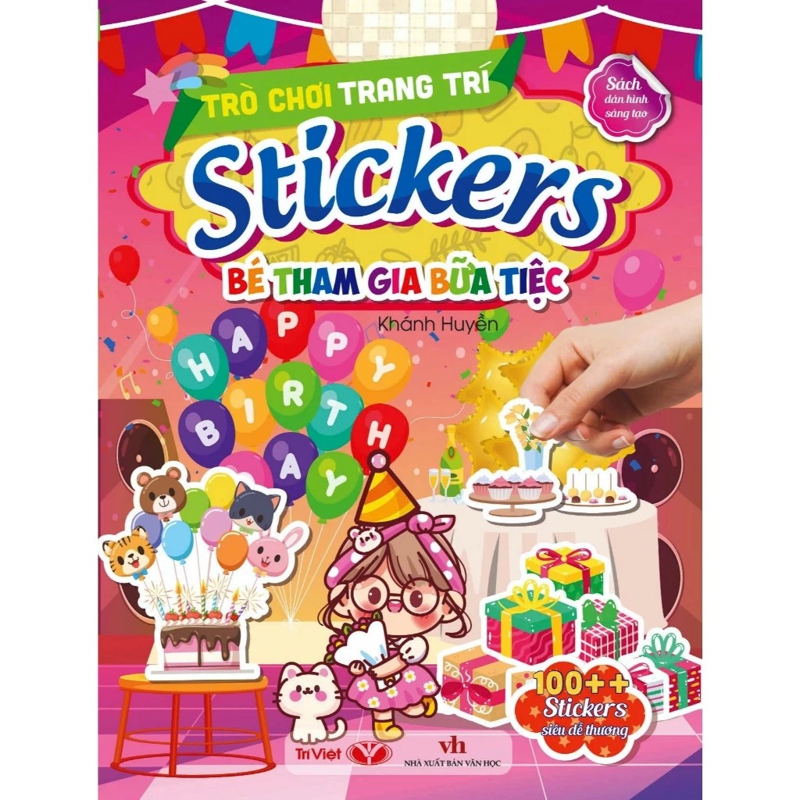 Trò Chơi Trang Trí Sticker - Bé Tham Gia Bữa Tiệc