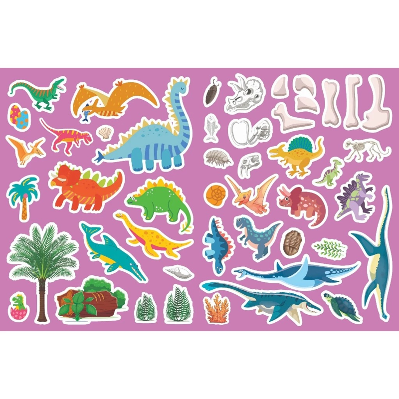 Trò Chơi Trang Trí Sticker-Công Viên Khủng Long