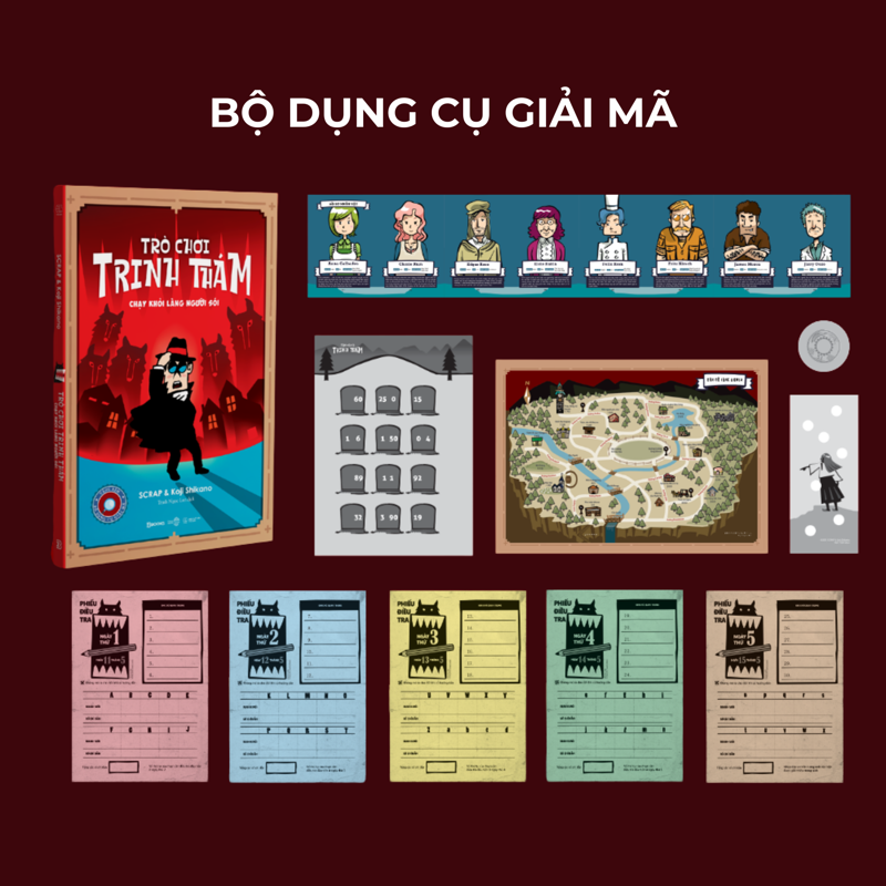 Trò Chơi Trinh Thám - Chạy Khỏi Làng Người Sói