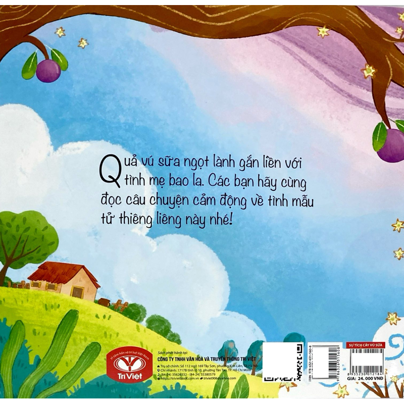 Truyện Cổ Tích Việt Nam Cho Bé - Sự Tích Cây Vú Sữa