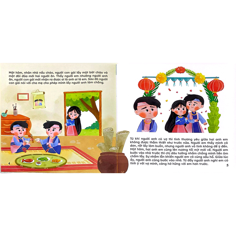 Truyện Cổ Tích Việt Nam Cho Bé-Sự Tích Trầu Cau