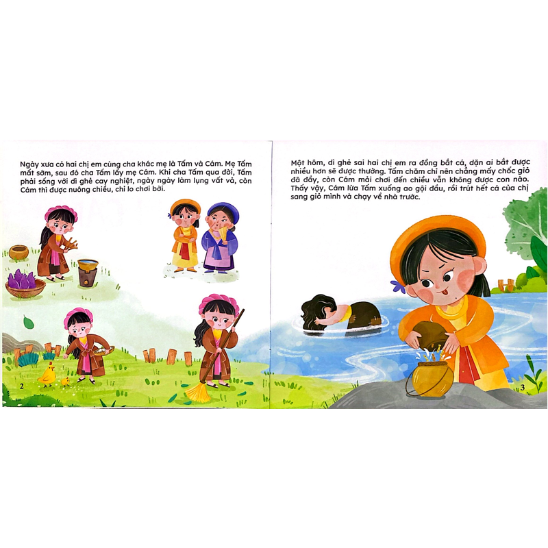 Truyện Cổ Tích Việt Nam Cho Bé-Tấm Cám