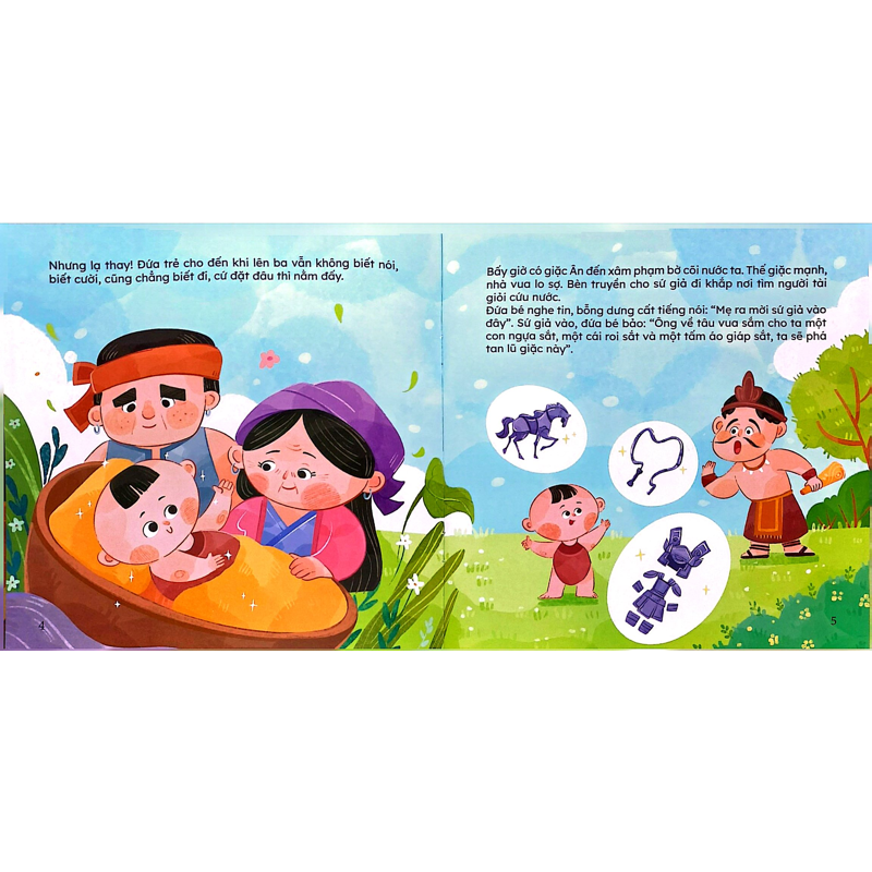 Truyện Cổ Tích Việt Nam Cho Bé - Thánh Gióng