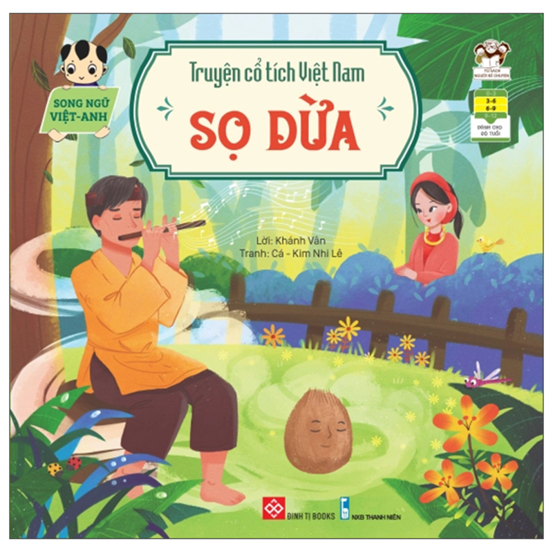 Truyện Cổ Tích Việt Nam - Sự Tích Cây Nêu Ngày Tết (Song Ngữ Anh - Việt)