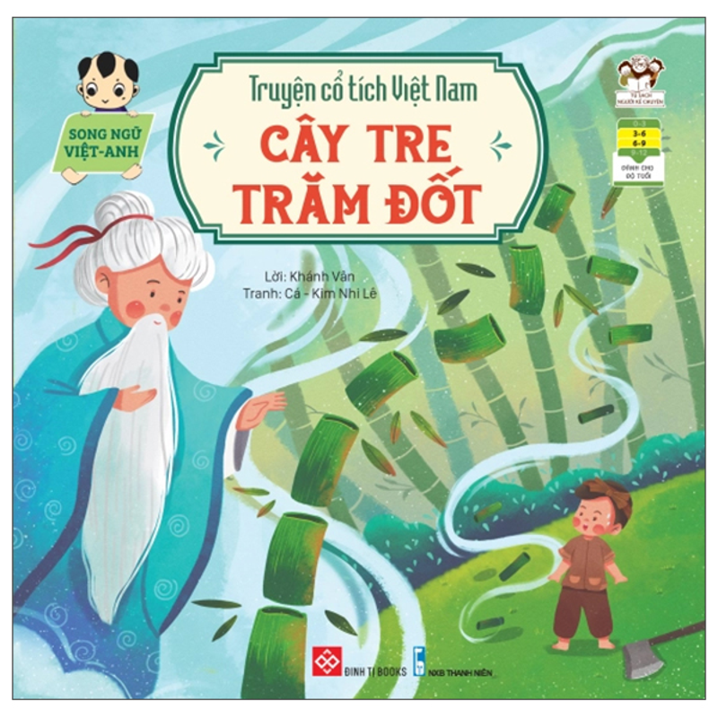 Truyện Cổ Tích Việt Nam - Sự Tích Cây Nêu Ngày Tết (Song Ngữ Anh - Việt)