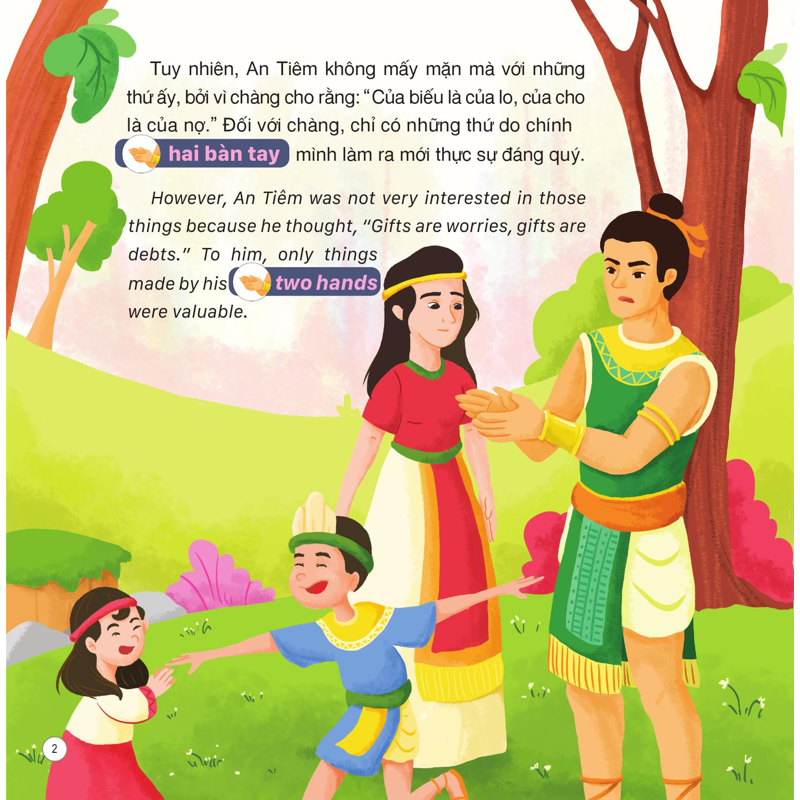 Truyện Cổ Tích Việt Nam - Sự Tích Quả Dưa Hấu (Song Ngữ Anh-Việt)