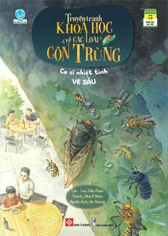 Truyện Tranh Khoa Học Về Các Loài Côn Trùng - Ca Sĩ Nhiệt Tình Ve Sầu