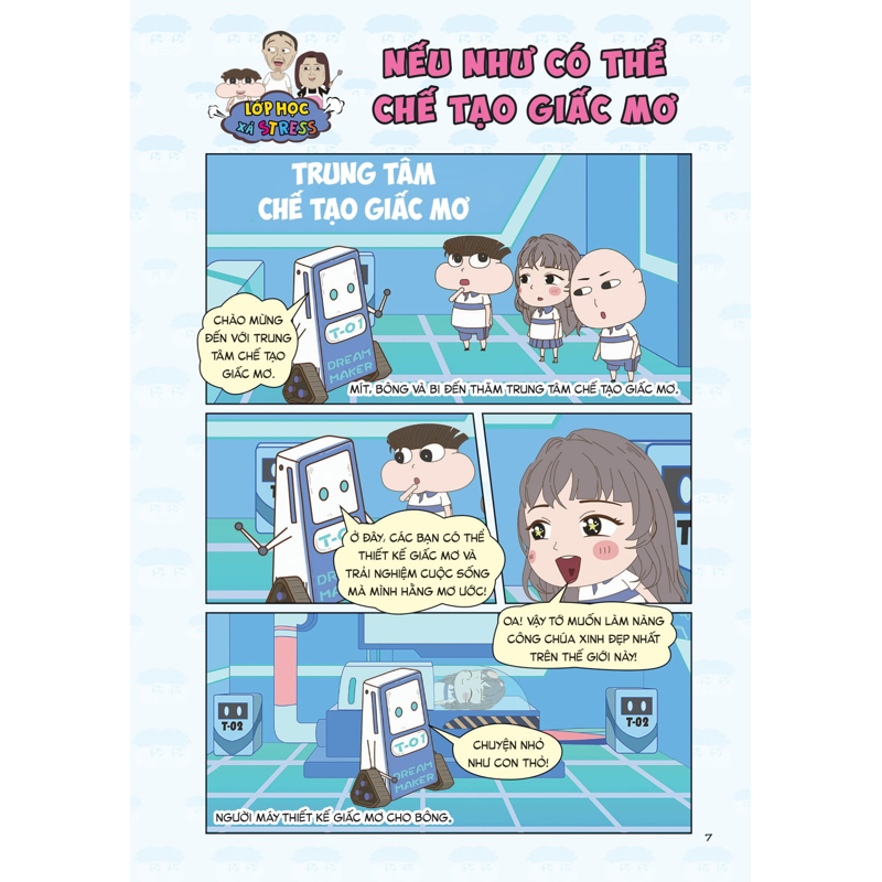 Truyện Tranh Lớp Học Xả Stress - Hỏi Bài Lúc Nửa Đêm