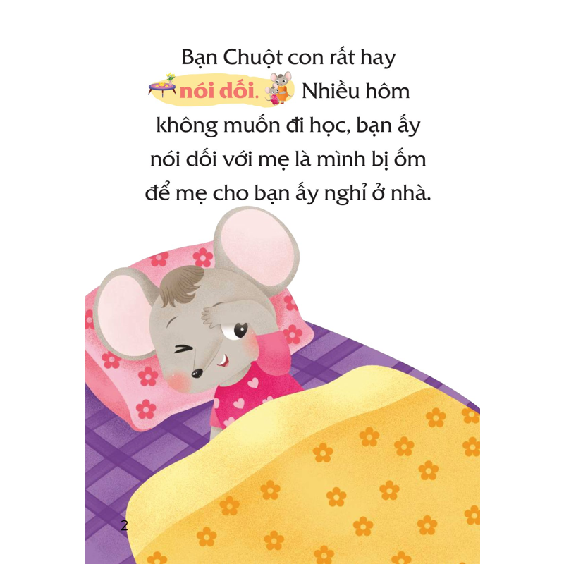 Truyện Tranh Sn V-A Cho Bé-Bé Ngoan Không Nói Dối