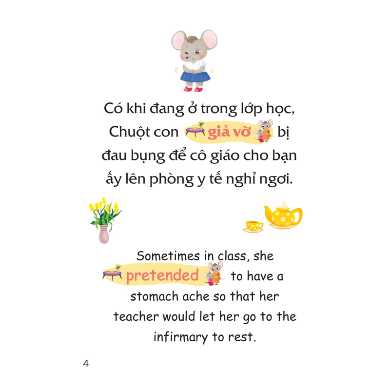 Truyện Tranh Sn V-A Cho Bé-Bé Ngoan Không Nói Dối