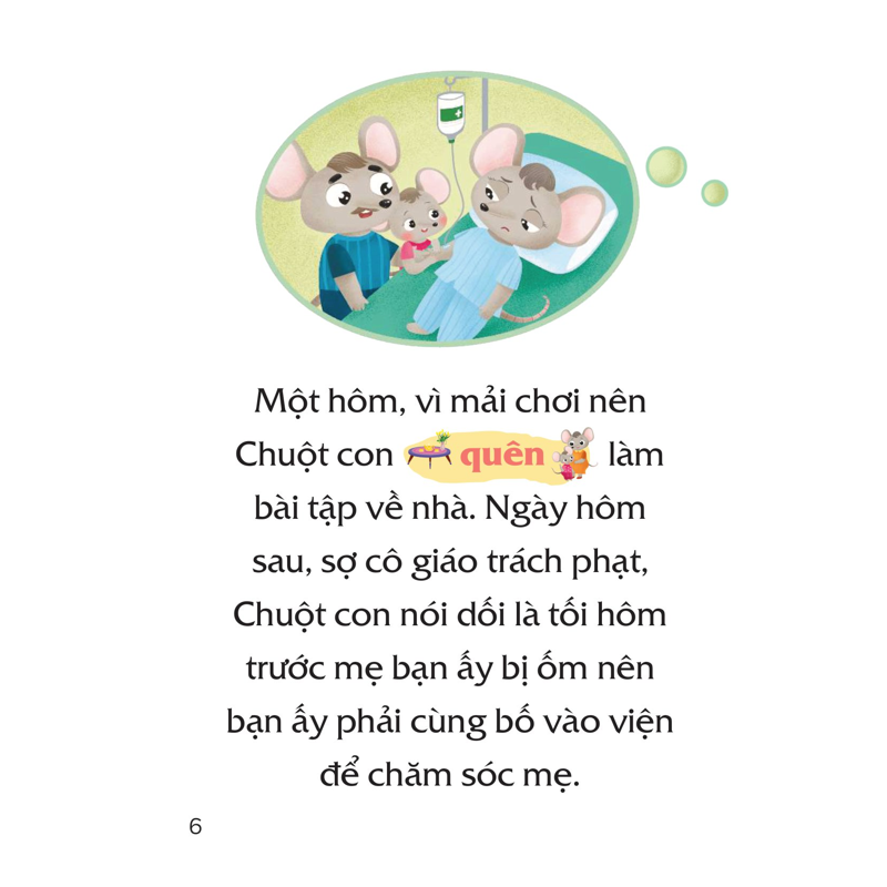 Truyện Tranh Sn V-A Cho Bé-Bé Ngoan Không Nói Dối