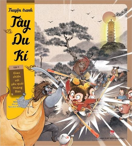 Truyện Tranh Tây Du Kí - Tập 7: Giao Chiến Với Yêu Quái Hoàng Bào