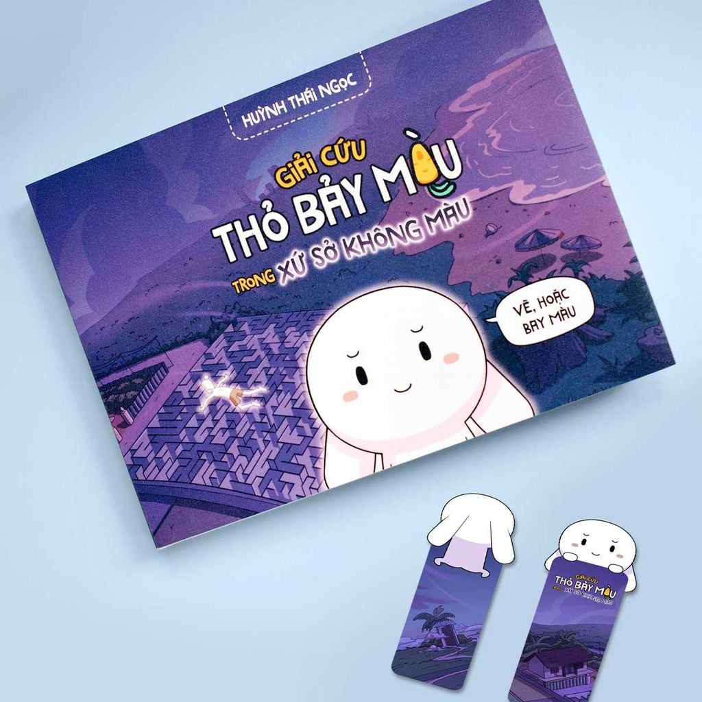 Truyện Tranh Tương Tác - Giải Cứu Thỏ Bảy Màu Trong Xứ Sở Không Màu