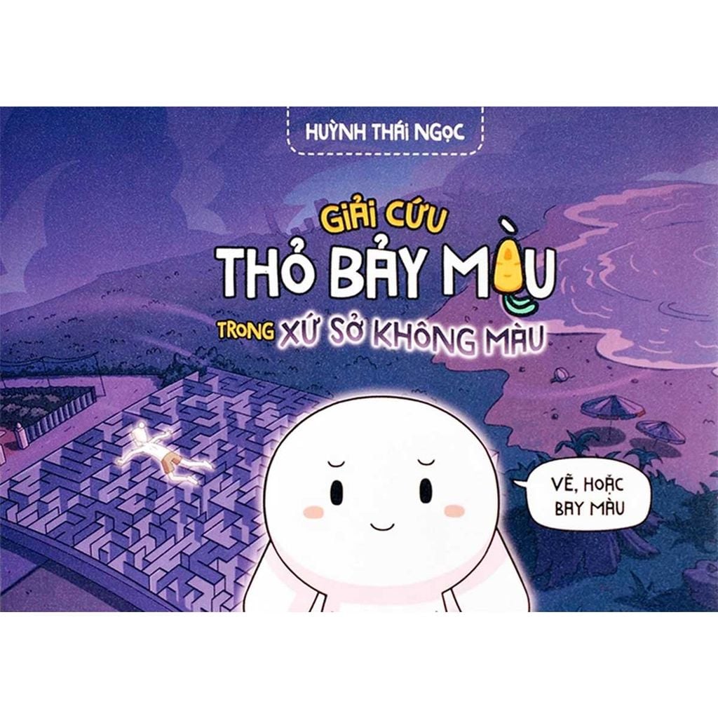 Truyện Tranh Tương Tác - Giải Cứu Thỏ Bảy Màu Trong Xứ Sở Không Màu