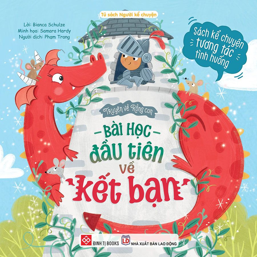 Sách Kể Chuyện Tương Tác Tình Huống - Truyện Về Rồng Con - Bài Học Đầu Tiên Về Kết Bạn