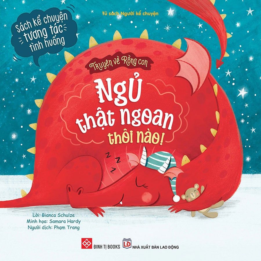 Sách Kể Chuyện Tương Tác Tình Huống - Truyện Về Rồng Con - Ngủ Thật Ngoan Thôi Nào!