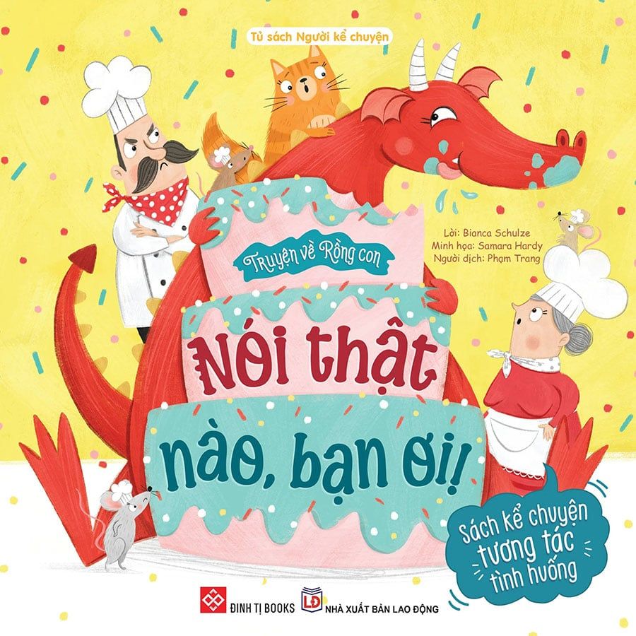 Sách Kể Chuyện Tương Tác Tình Huống - Truyện Về Rồng Con - Nói Thật Nào, Bạn Ơi!