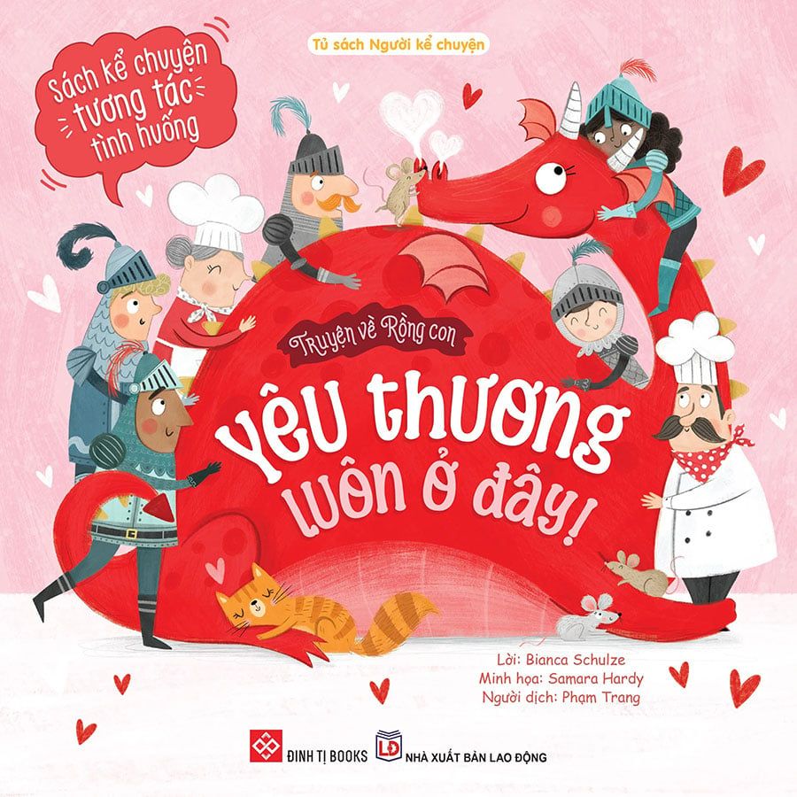 Sách Kể Chuyện Tương Tác Tình Huống - Truyện Về Rồng Con - Yêu Thương Luôn Ở Đây!